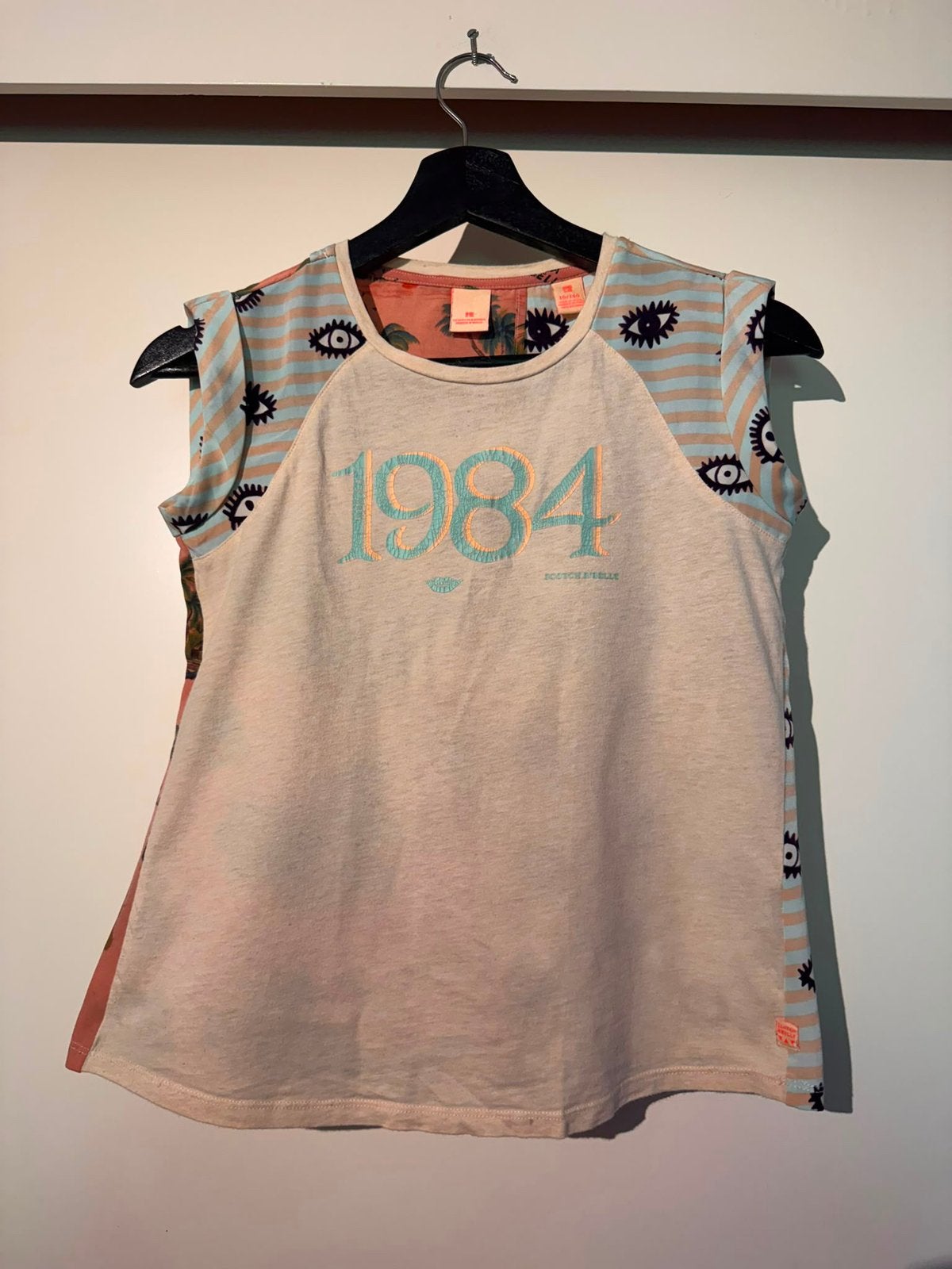 Shirt/blouse ineen van scotch r belle maat 140, Ophalen of Verzenden, Zo goed als nieuw, Meisje, Shirt of Longsleeve