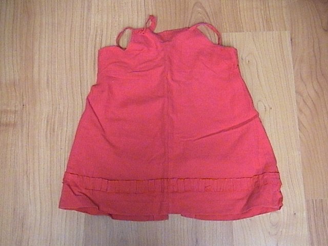Rood hesje / tuniek, erg leuk gemaakt, Ophalen of Verzenden, Gebruikt, Meisje, Shirt of Longsleeve