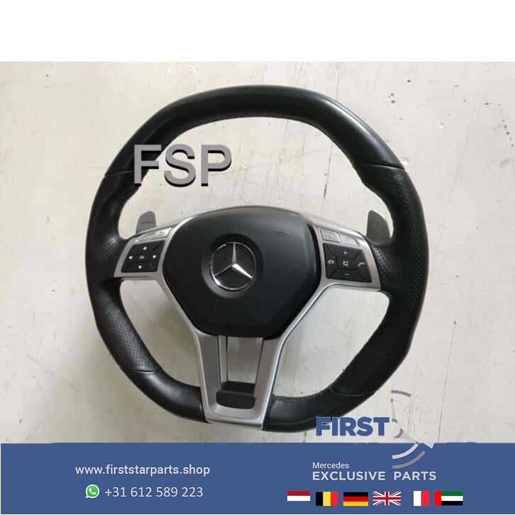 W204 C63 W207 W212 E63 AMG Stuur origineel Mercedes Flippers, Gebruikt, -, Ophalen of Verzenden, -