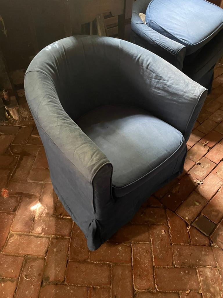 Gratis 4 tullsta ikea fauteuils, Ophalen of Verzenden, Zo goed als nieuw, 75 tot 100 cm, 50 tot 75 cm