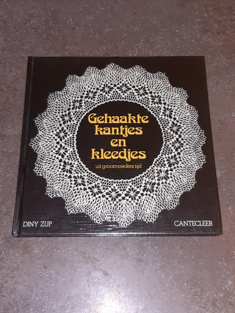 Gehaakte kantjes en kleedjes nieuwstaat Diny Zijp, Boeken, Hobby en Vrije tijd, Zo goed als nieuw, Ophalen of Verzenden