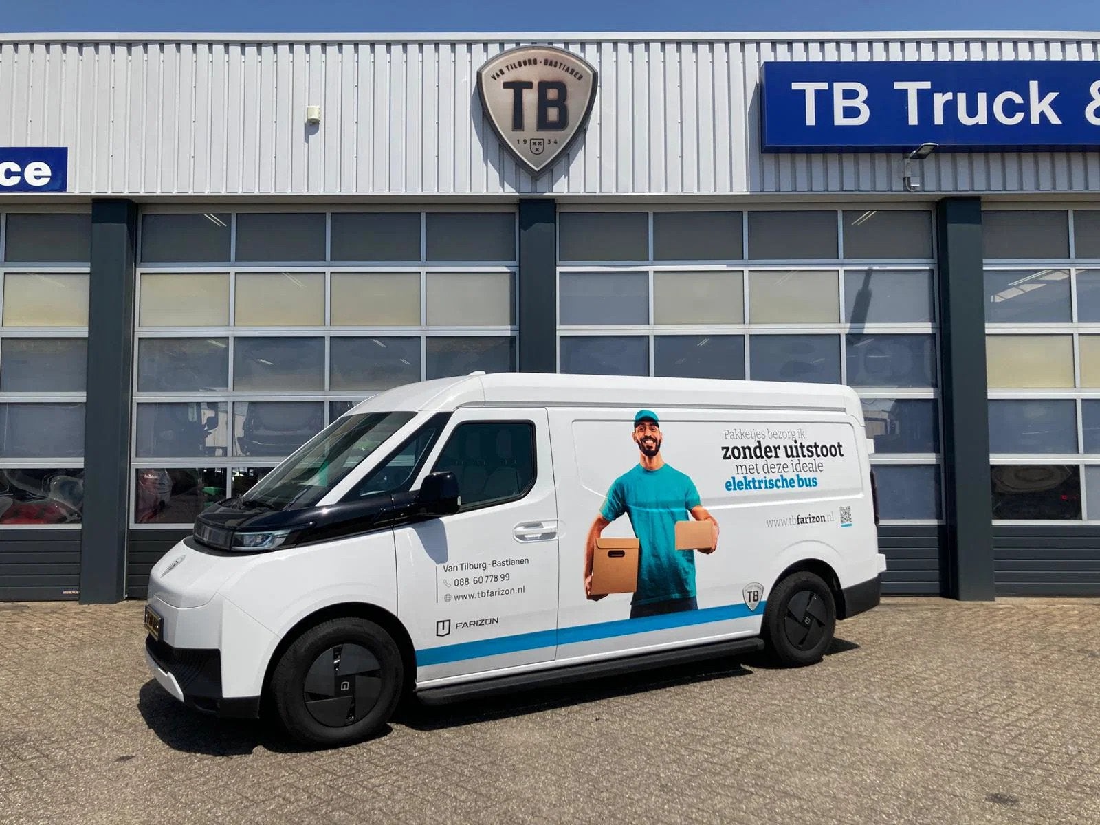 Farizon SV DEMO 83KWh L2H2 (bj 2025), Auto's, Gebruikt, Wit, Te koop, 750 kg