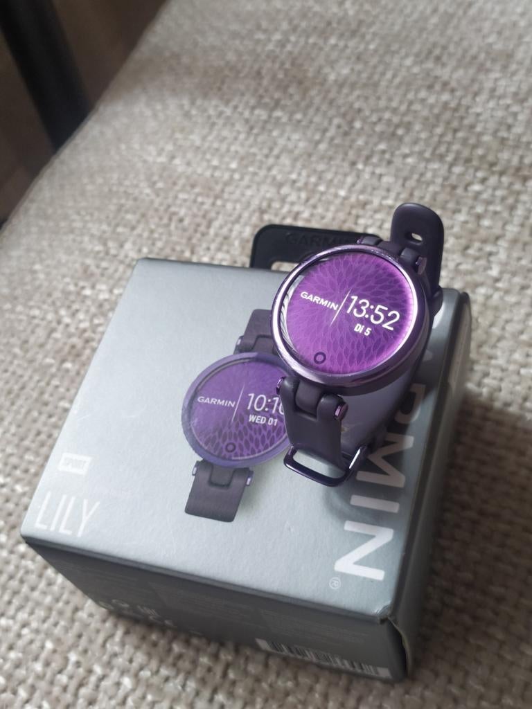 Garmin Lily Sport Edition Midnight Orchid Smartwatch, Ophalen of Verzenden