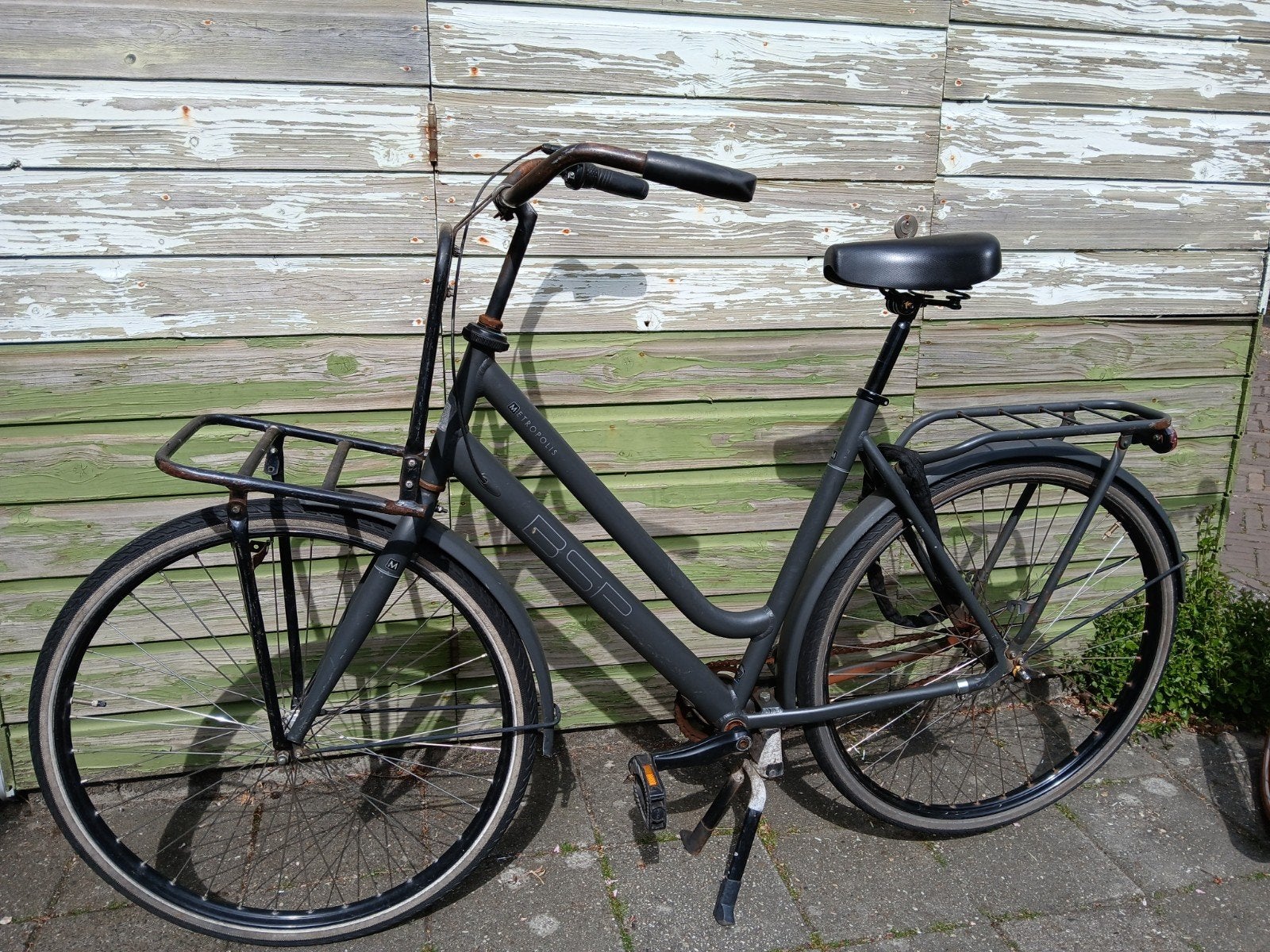 BSP Metropolis transport jongensfiets 28 inch, Terugtraprem, Gebruikt, Versnellingen, BSP