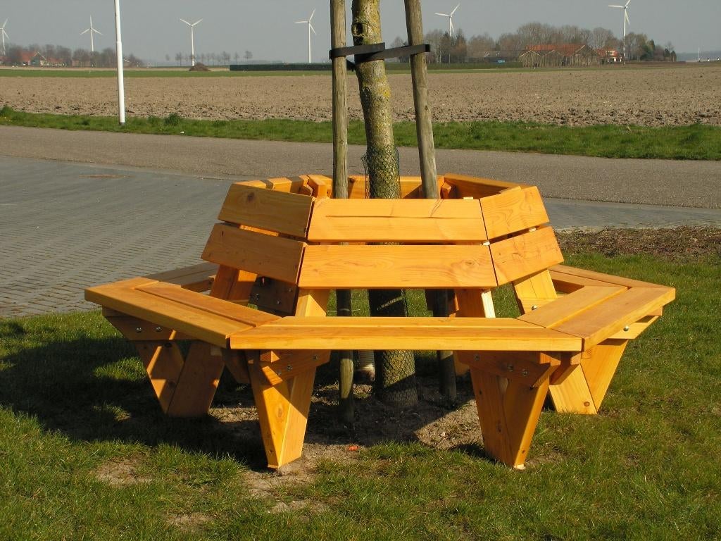 Boombank Trendhout, Tuin en Terras, Tuinbanken, Ophalen, Nieuw, Hout