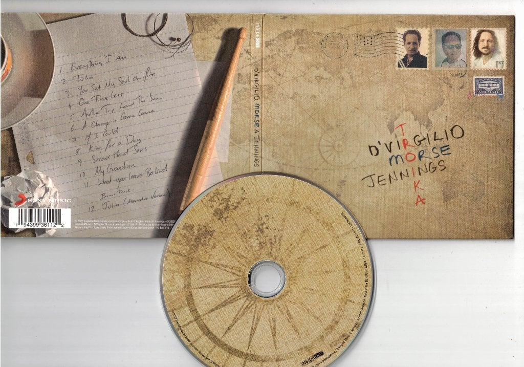 D'VIRGILIO MORSE JENNINGS CD Troika, Ophalen of Verzenden, Zo goed als nieuw, Poprock
