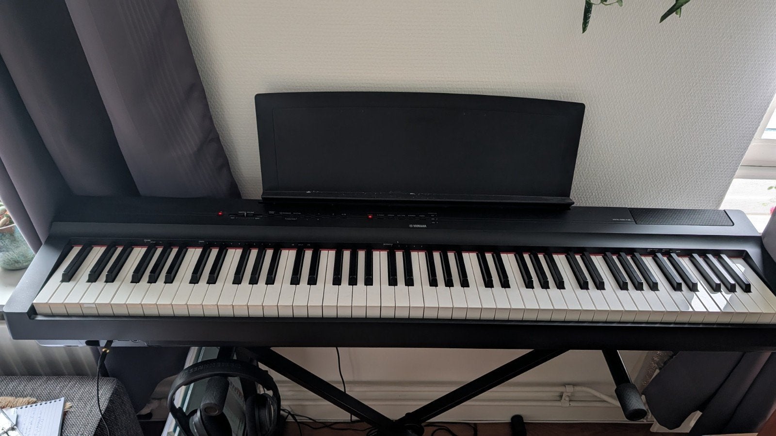 Yamaha Digital Piano P-125 - Zo goed als nieuw, Ophalen, Zwart, Digitaal, Zo goed als nieuw