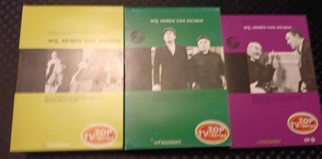 Dvd complete reeks Wij Heren van Zichem, Cd's en Dvd's, Alle leeftijden, Ophalen of Verzenden, Zo goed als nieuw, Komedie