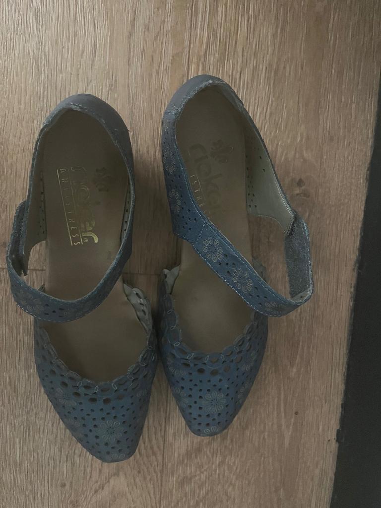 Rieker damesschoenen, Kleding | Dames, Schoenen, Blauw, Nieuw, Ophalen of Verzenden, Sneakers of Gympen