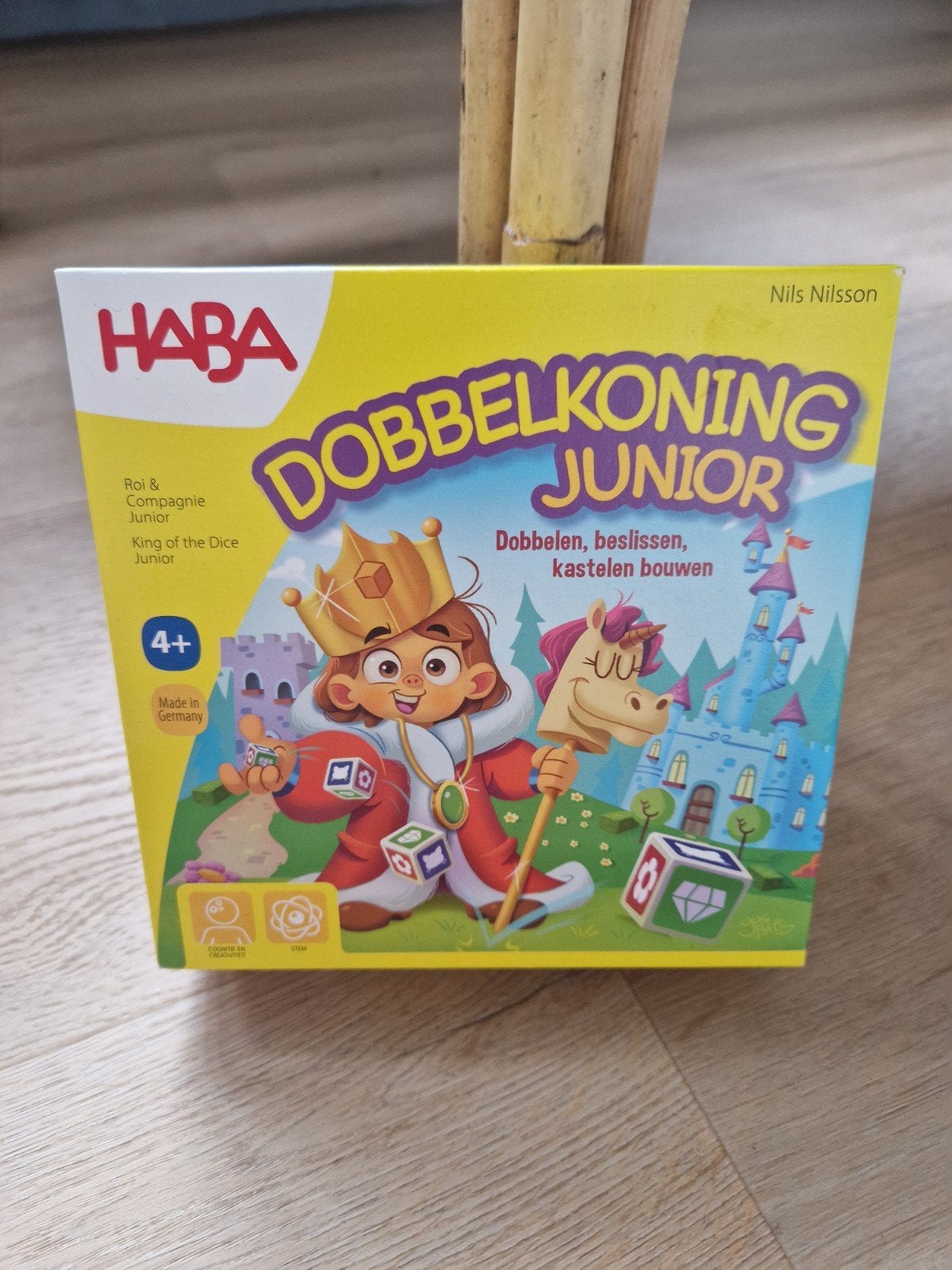 HABA Dobbelkoning Junior - Zo goed als nieuw, Een of twee spelers, Ophalen, Zo goed als nieuw, HABA