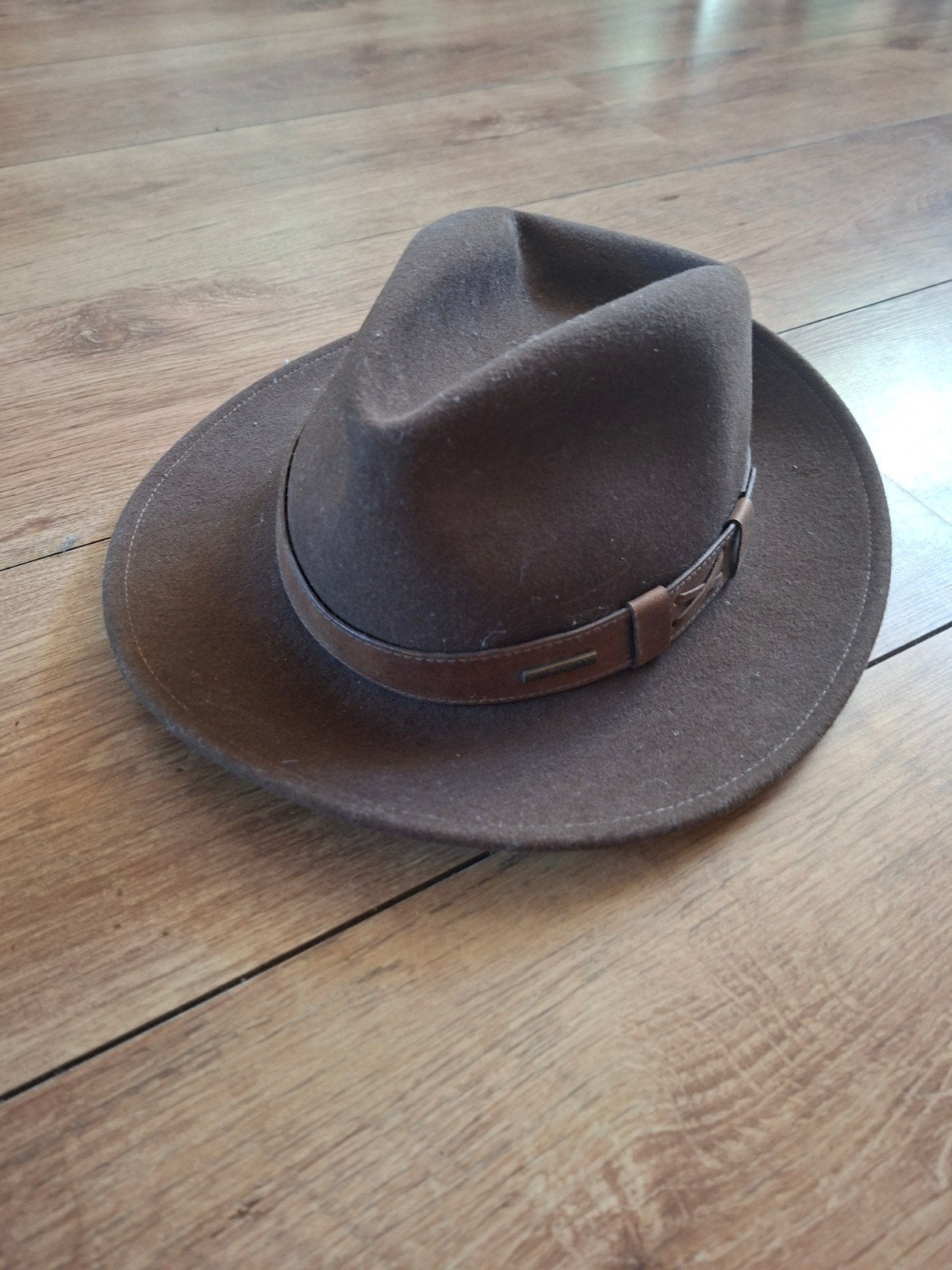 Stetson VitaFelt Hoed - 100% Wol, Weinig Gedragen, Stetson, Hoed, Ophalen of Verzenden, 58 of 59 cm (L, 7¼ of ⅜ inch)