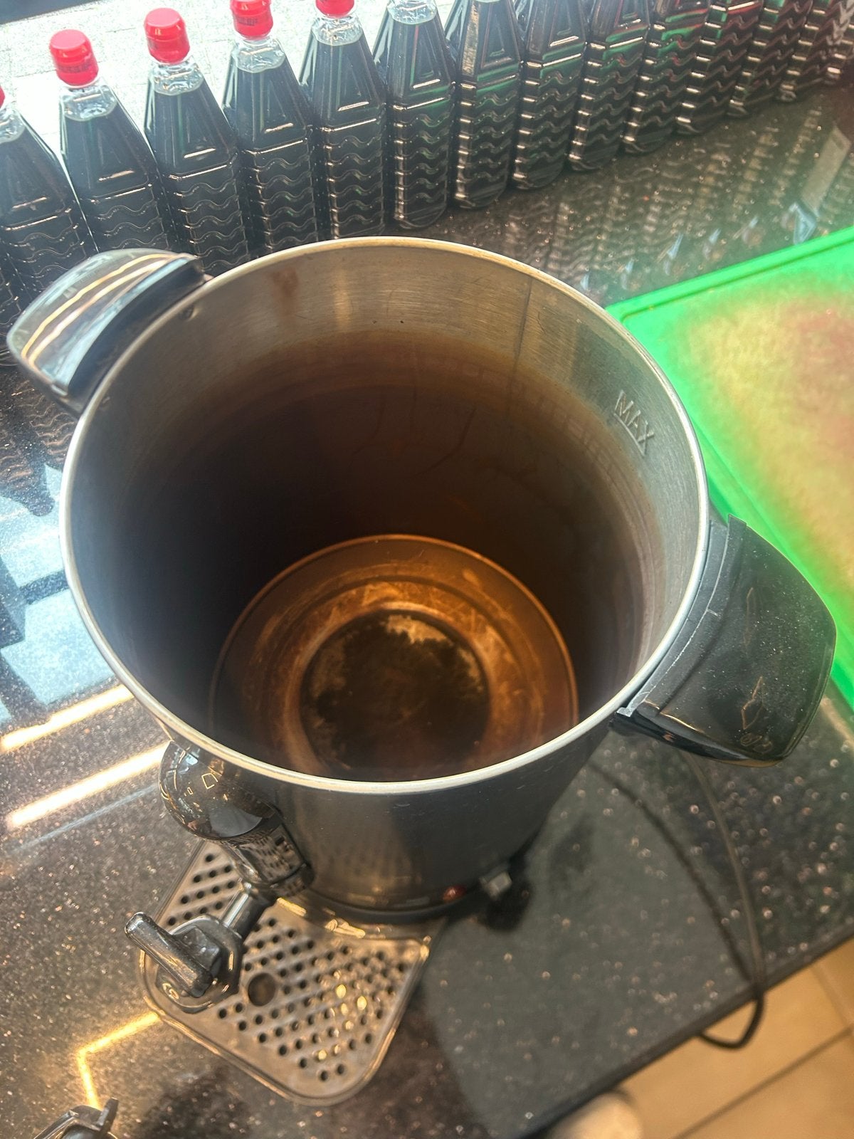 AREBOS Glühweinkoker / Drankendispenser 8.8L, Ophalen, Gebruikt