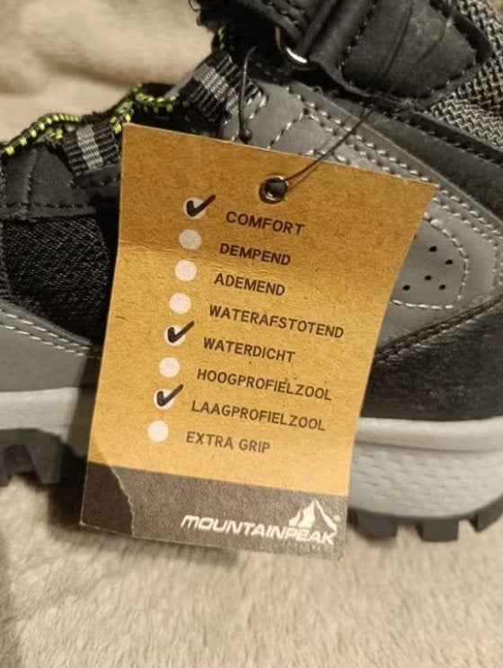 Mountain peak bergschoenen maat 31 en 32 jongens nieuw, Schoenen, Nieuw, Ophalen of Verzenden
