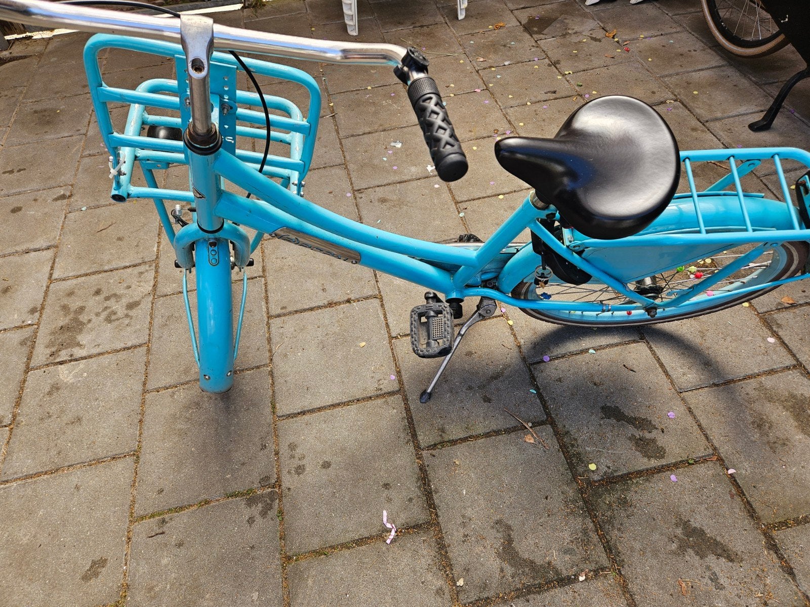 Meisjes fiets,  22 inch., Fietsen en Brommers, Fietsen | Meisjes, Ophalen, Terugtraprem, 22 inch, Gebruikt