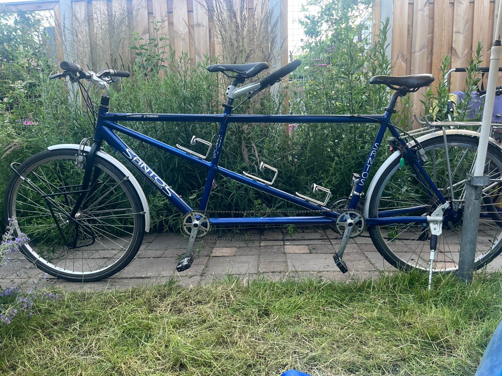 Santos double travel tandem, Ophalen, Gebruikt, Minder dan 49 cm, Meer dan 20 versnellingen