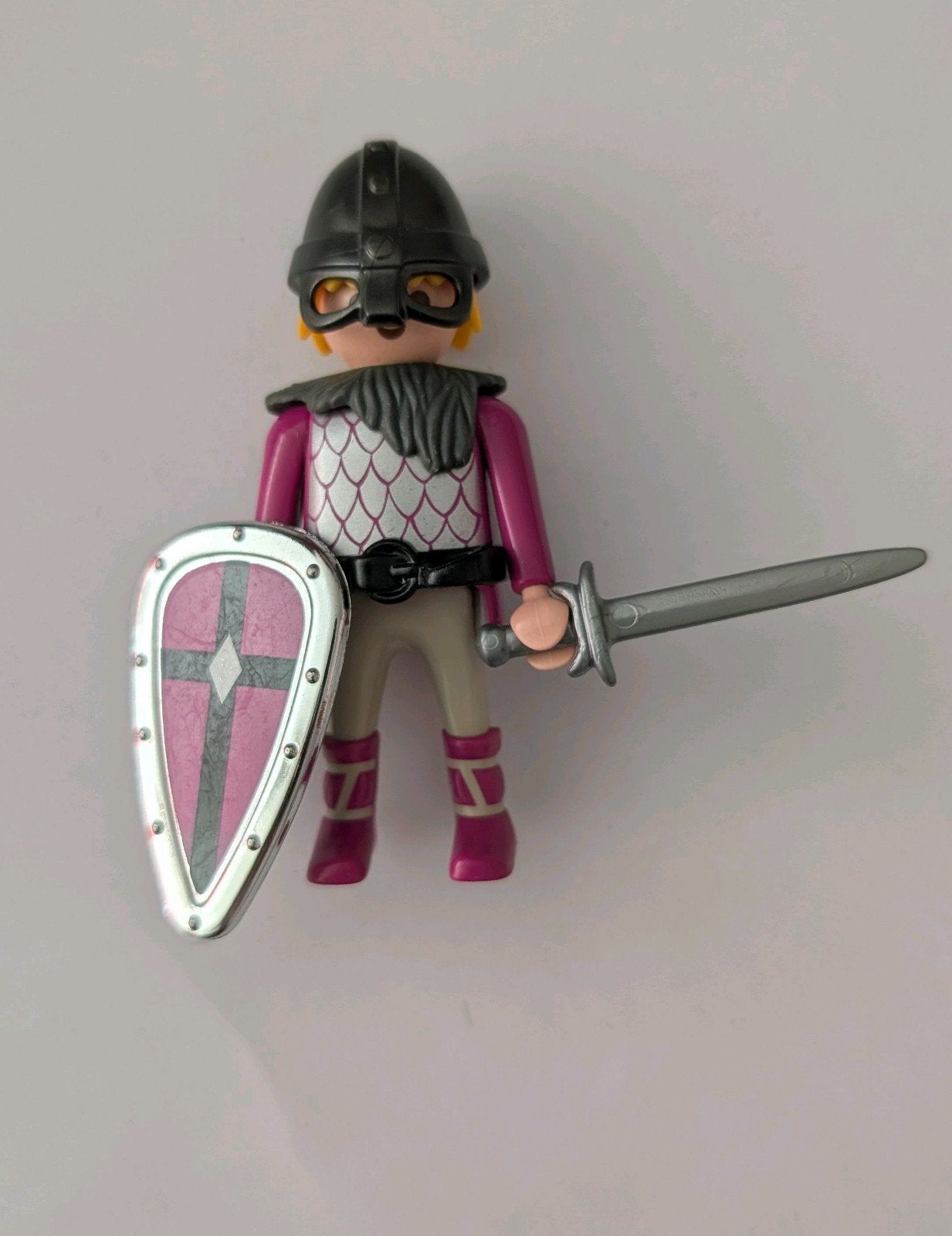 Playmobil ridder met zwaard en schild, Ophalen of Verzenden, Gebruikt, Los playmobil