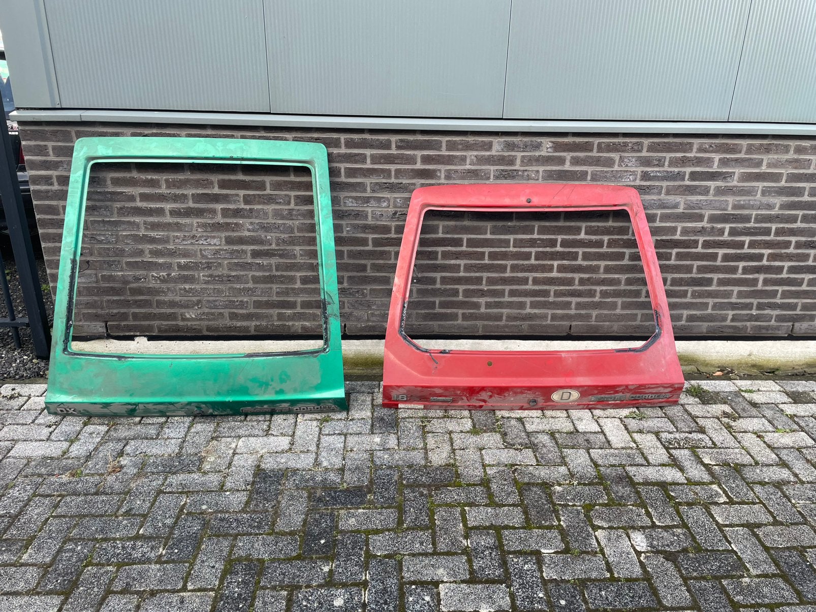Toyota corolla ke70 liftback coupe achterklep, Ophalen, Voor, Toyota, Achterklep