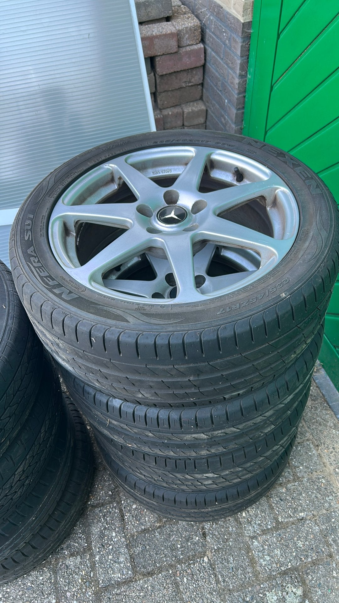 Set 17 inch velgen, Auto-onderdelen, Overige Auto-onderdelen, Ophalen