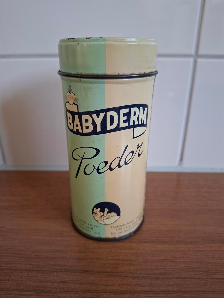 BABYDERM PowerPoint poederbus 60-er jaren, Verzamelen, Ophalen, Overige