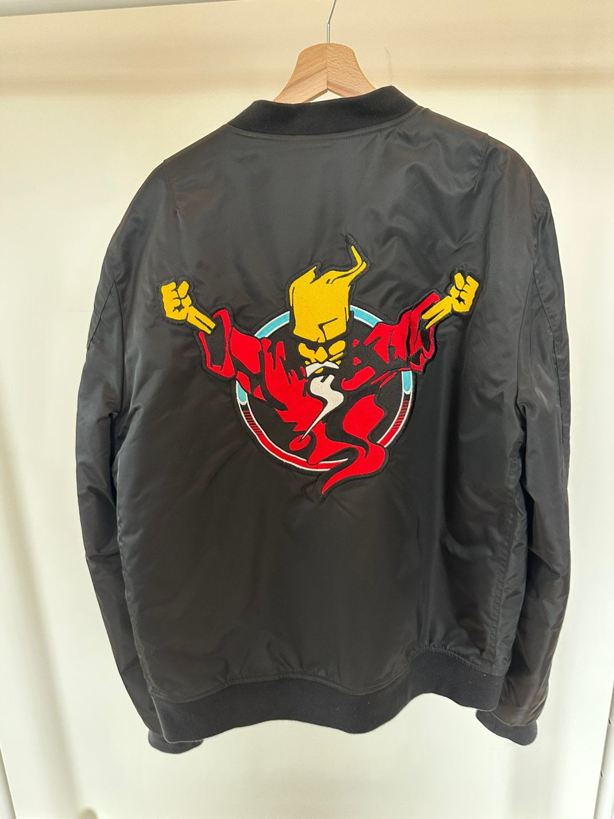 Thunderdome bomberjack XL, Kleding | Heren, Jassen | Winter, Ophalen of Verzenden, Zo goed als nieuw, Maat 56/58 (XL), Zwart
