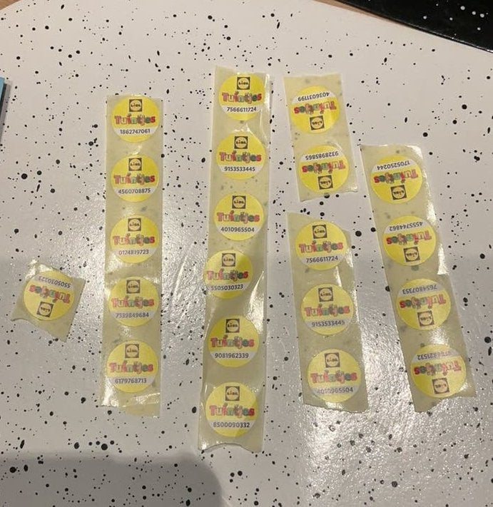 Lidl zegels voor complete set van 6, Lidl, Ophalen of Verzenden