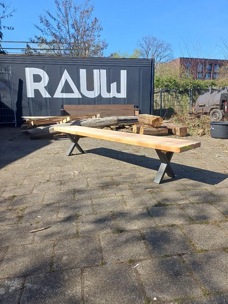 Uitverkoop tuinbanken | Houten modellen | Tot 50% korting, Ophalen, Zo goed als nieuw, Hout