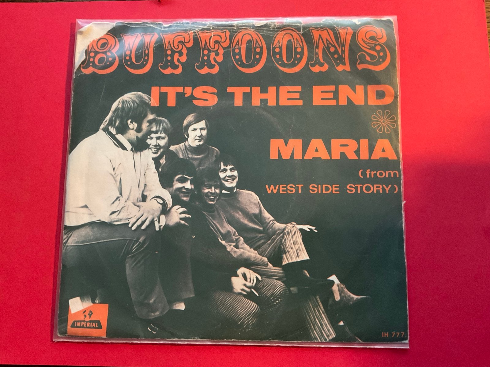 The Buffoons - It's The End / Maria (Vinyl Single), Gebruikt, 7 inch, Ophalen of Verzenden, Pop