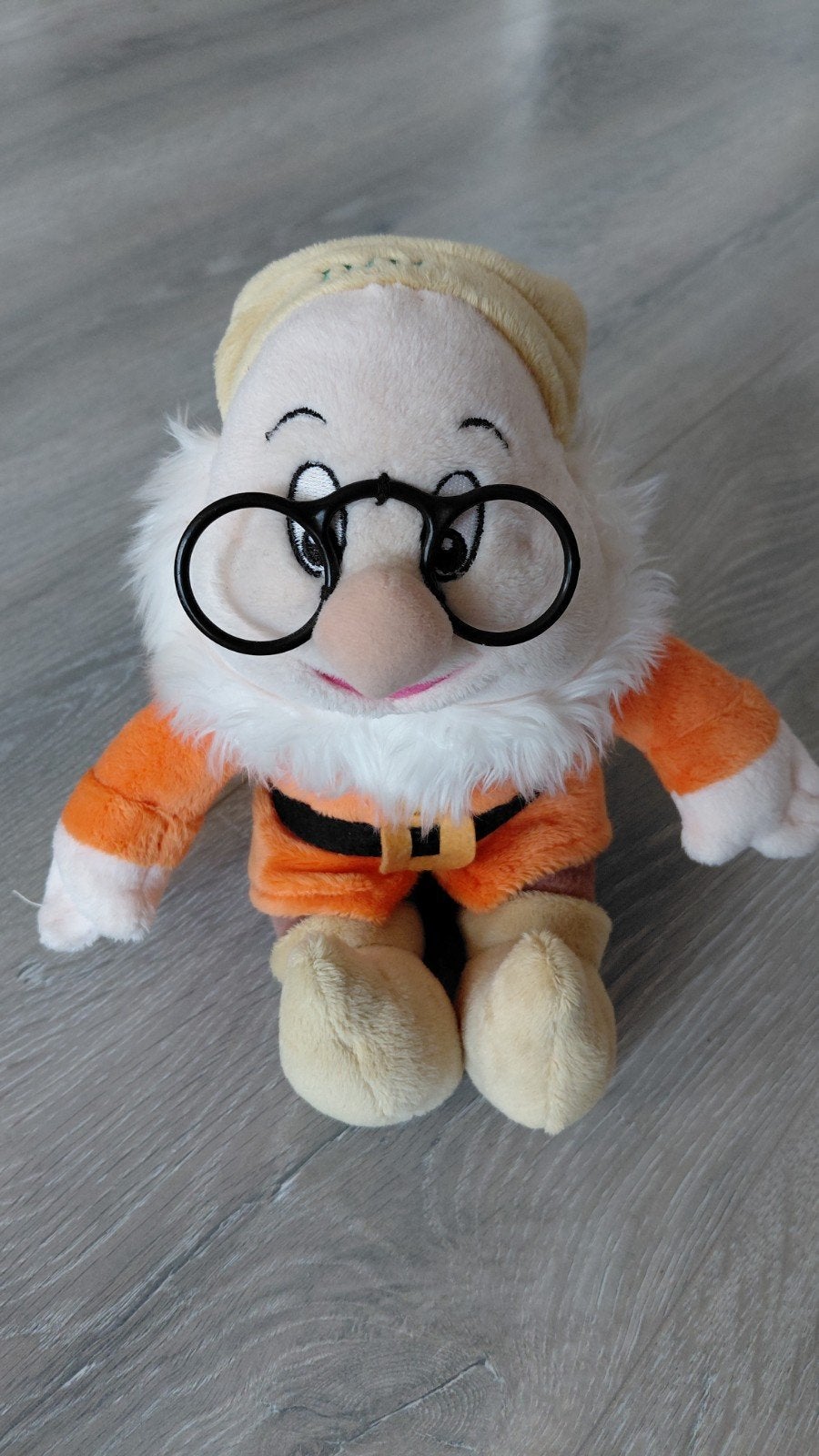 Kabouter Doc Disney knuffel 25cm, Ophalen of Verzenden, Zo goed als nieuw, Overige typen