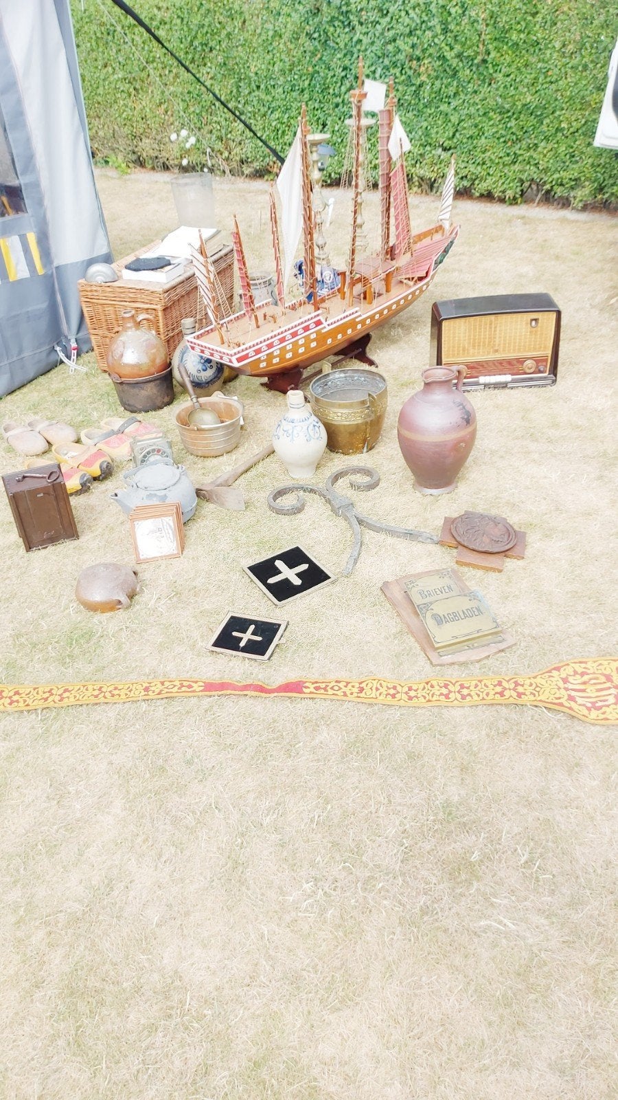 Diverse antieke en vintage decoratieartikelen, Ophalen of Verzenden