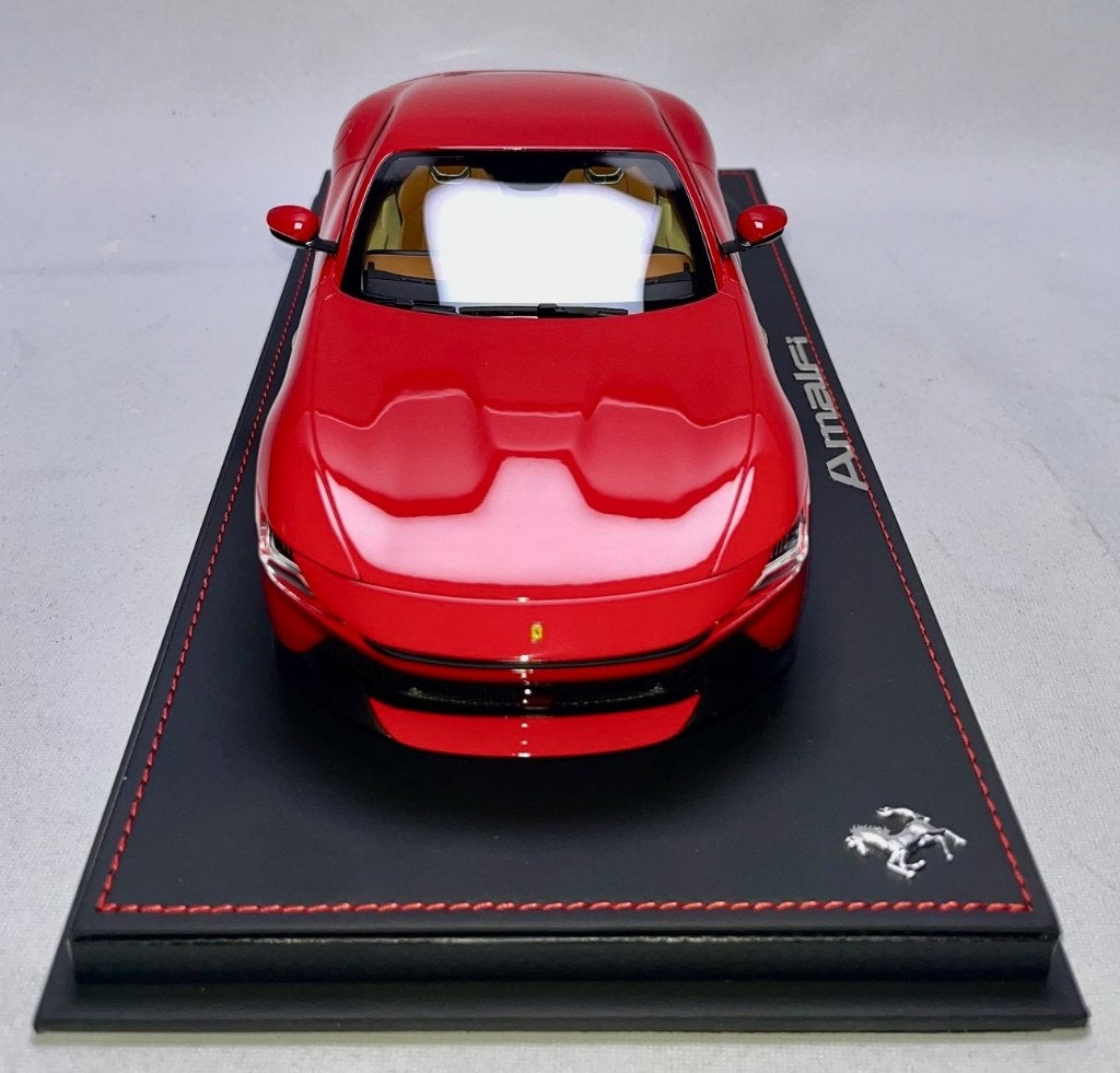 Ferrari Amalfi Rood 1:18 P18272A van BBR, Ophalen of Verzenden, Nieuw, Auto, Overige merken