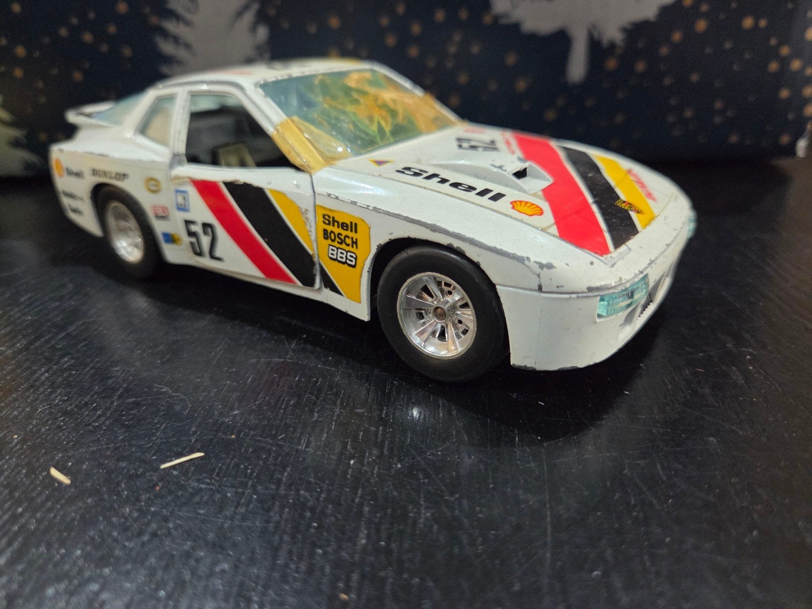 Porsche 924 Turbo Burago 1:24, Ophalen of Verzenden, Gebruikt, Auto, Bburago