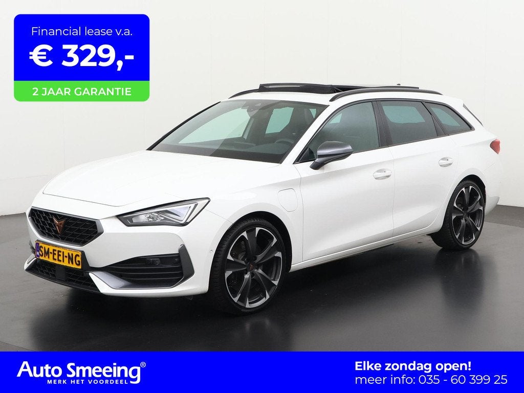 CUPRA Leon Sportstourer 1.4 e-Hybrid VZ Adrenaline | Panoram, Auto's, Cupra, Bedrijf, Te koop, Leon, ABS, Achteruitrijcamera, Adaptive Cruise Control