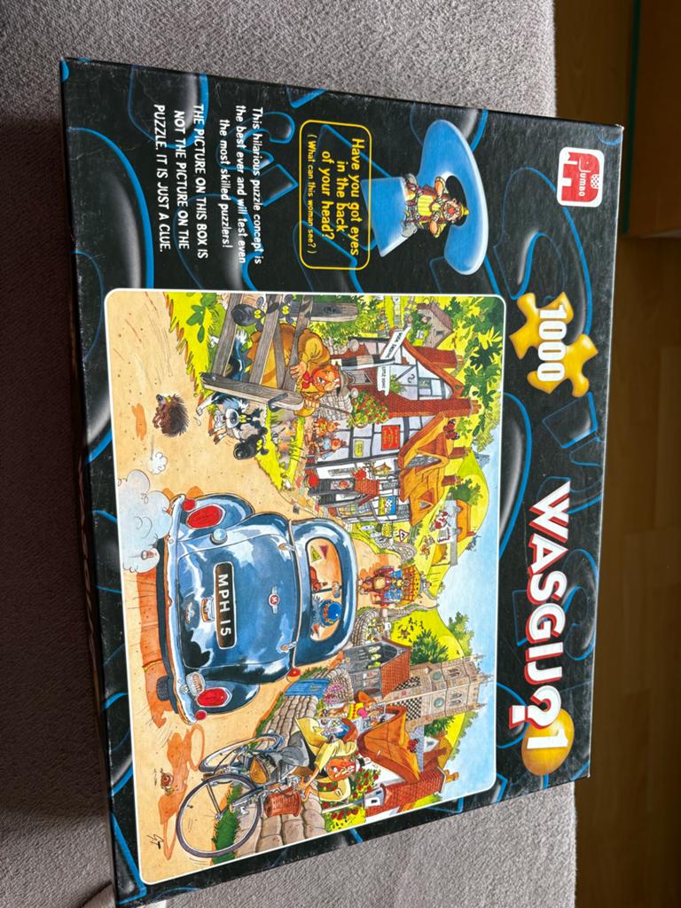 Wasgij puzzels 1000. ,950 en 500 stukjes, Ophalen, 500 t/m 1500 stukjes, Zo goed als nieuw, Legpuzzel