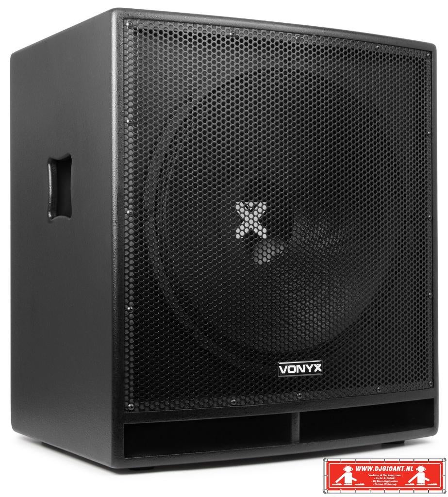 Vonyx 18" Subwoofer, Ophalen of Verzenden, Nieuw, Subwoofer, Overige merken