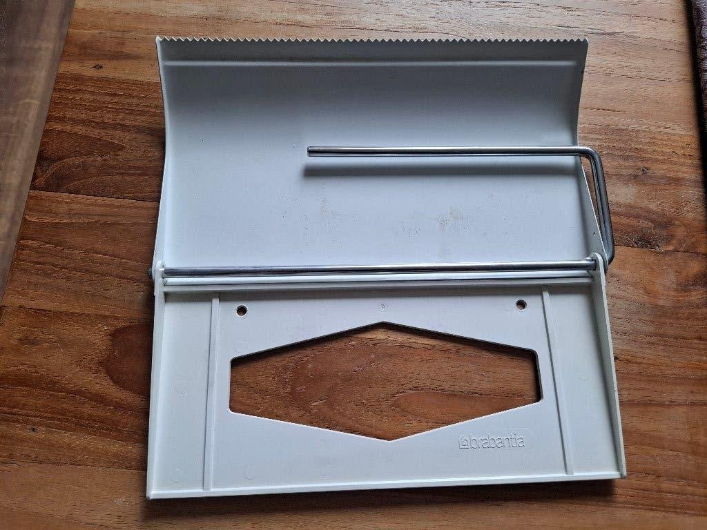 Keukenrolhouder brabantia, Huis en Inrichting, Keuken | Keukenbenodigdheden, Ophalen of Verzenden, Metaal, Wit, Brabantia