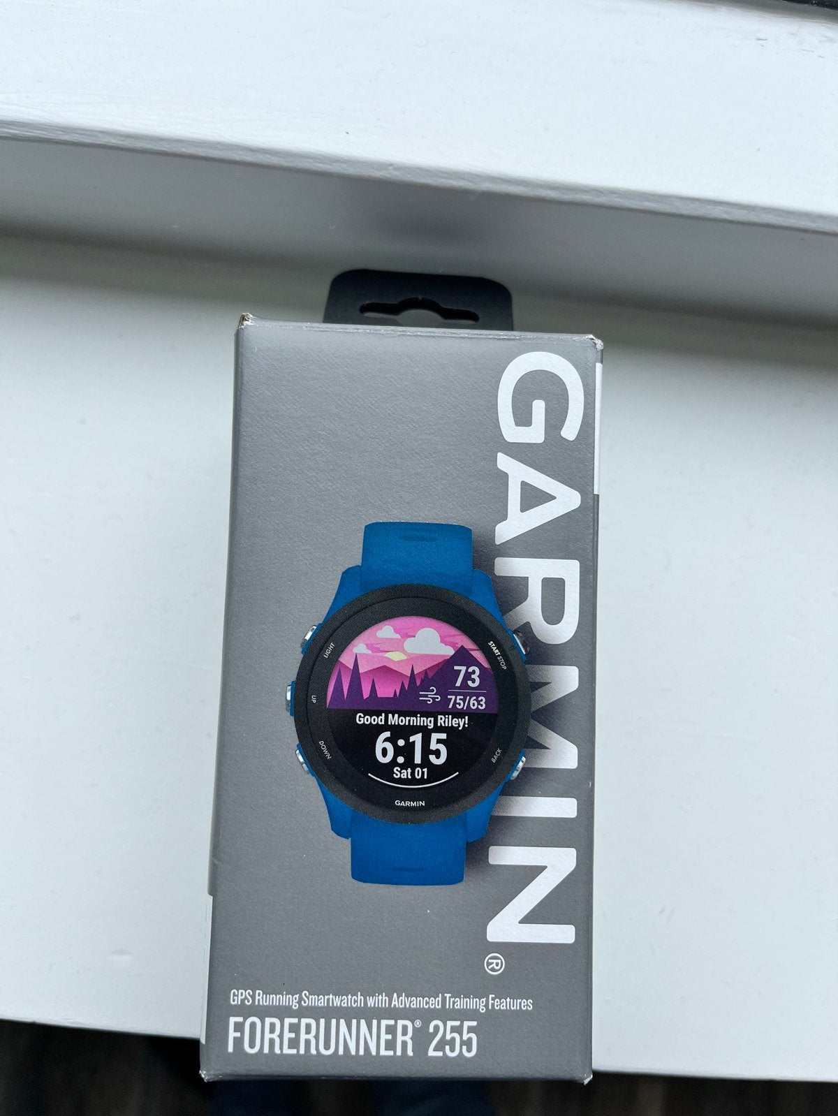 Garmin Forerunner 255 - Blauw, Ophalen, Afstand, Blauw, Zo goed als nieuw