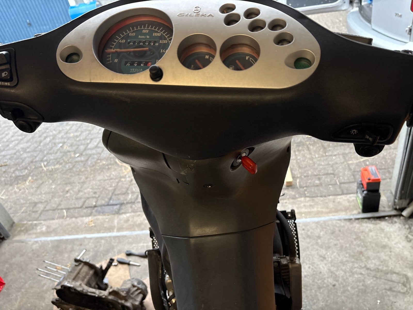 Gilera Runner 125cc binnenkappenset - Gebruikt, Ophalen of Verzenden, Gebruikt, Kap, Piaggio