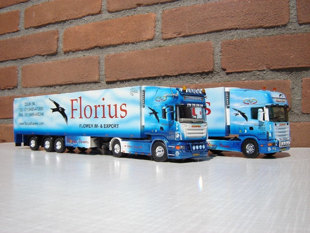 Tekno Scania R Florius, Ophalen, Zo goed als nieuw, Bus of Vrachtwagen, Tekno