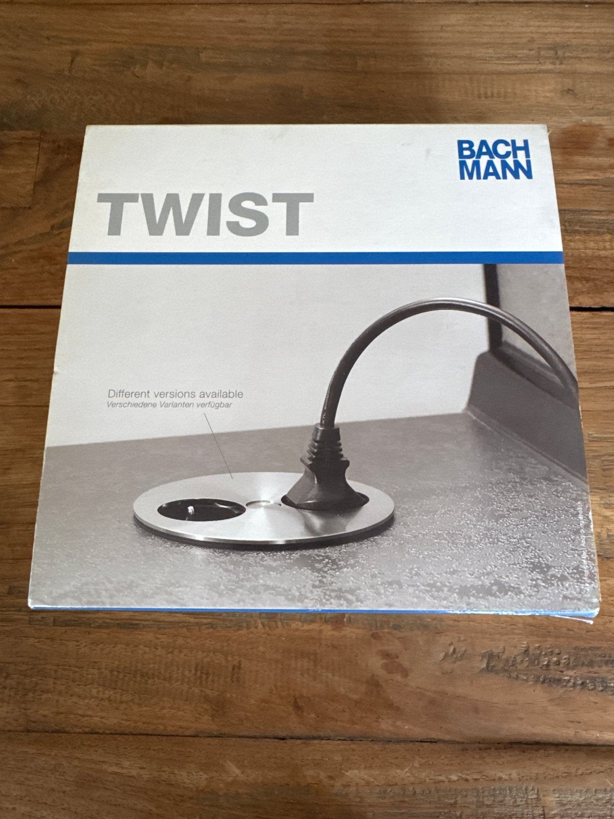 2x Bachmann Twist  RVS, Ophalen, Nieuw, Bachmann, Stopcontact