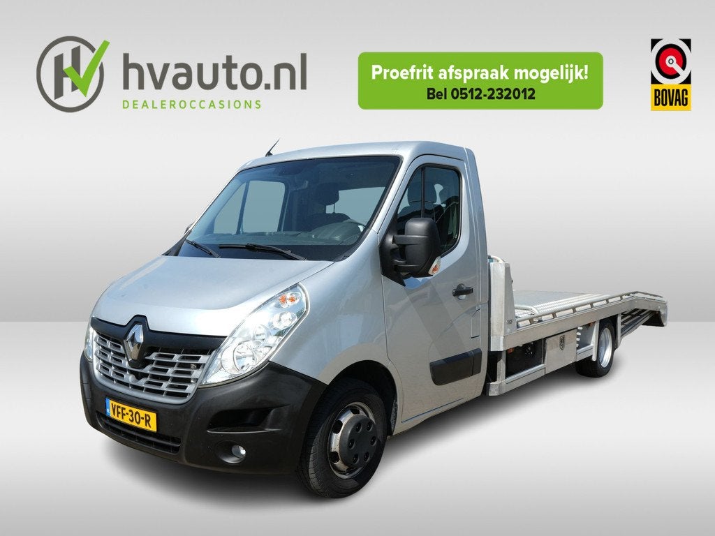 Renault Master T35 2.3 DCI 165 TT TIJHOF OPRIJWAGEN | 3500kg, Auto's, Gebruikt, 4 cilinders, Renault, Origineel Nederlands