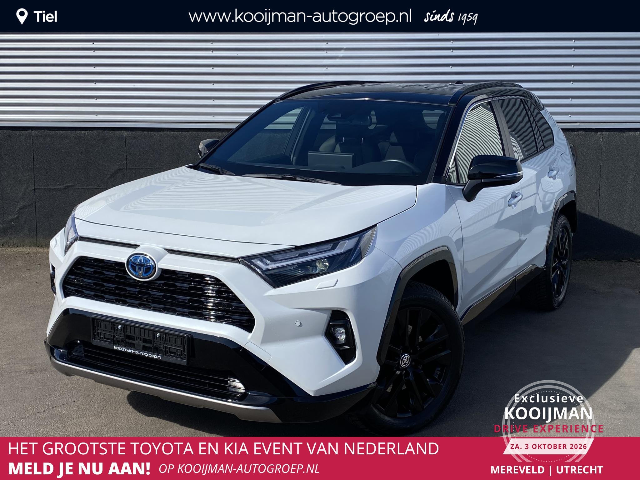 Toyota RAV4 2.5 Hybrid AWD Bi-tone edition Parelmoer, naviga