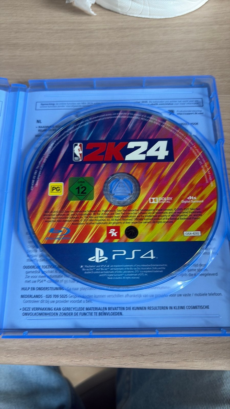 NBA 2K 24 voor PS4 en PS5, Ophalen of Verzenden, Zo goed als nieuw