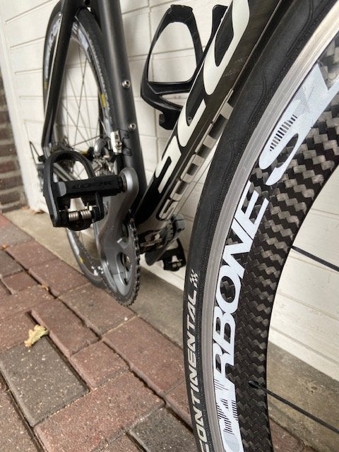 SCOTT CR1 PRO carbon ULTEGRA MAVIC cosmic carbone SL, 28 inch, Carbon, Heren, Zo goed als nieuw