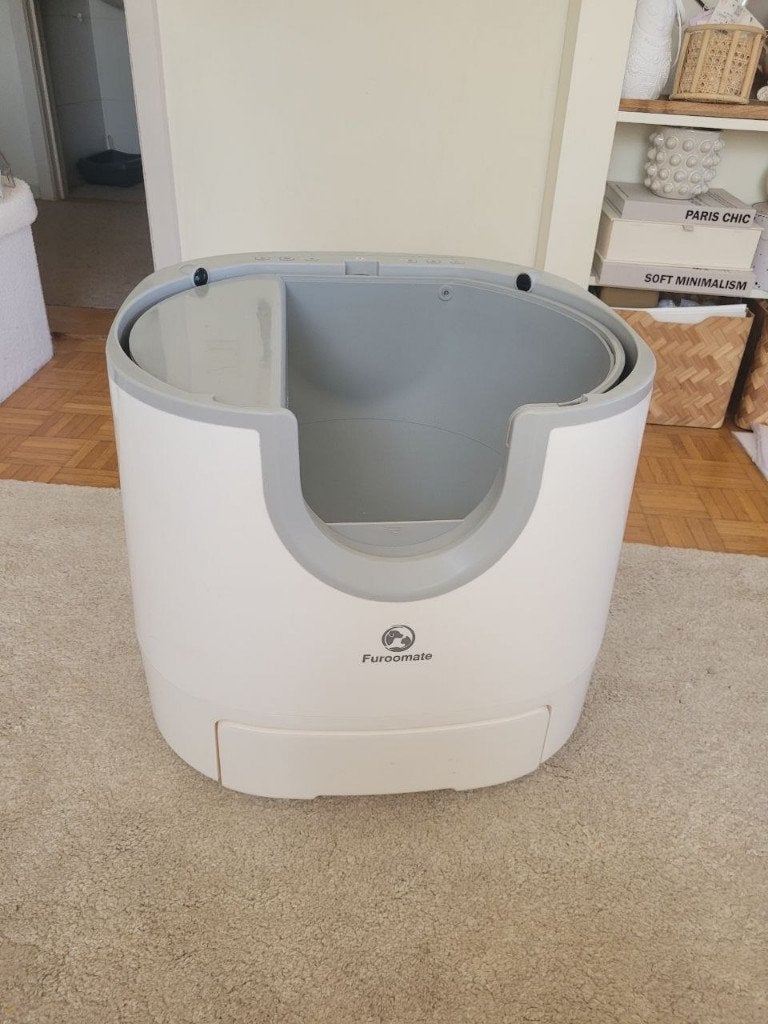 Automatische kattenbak, Dieren en Toebehoren, Kattenbakken, Ophalen of Verzenden, Zelfreinigend, Zo goed als nieuw, Open
