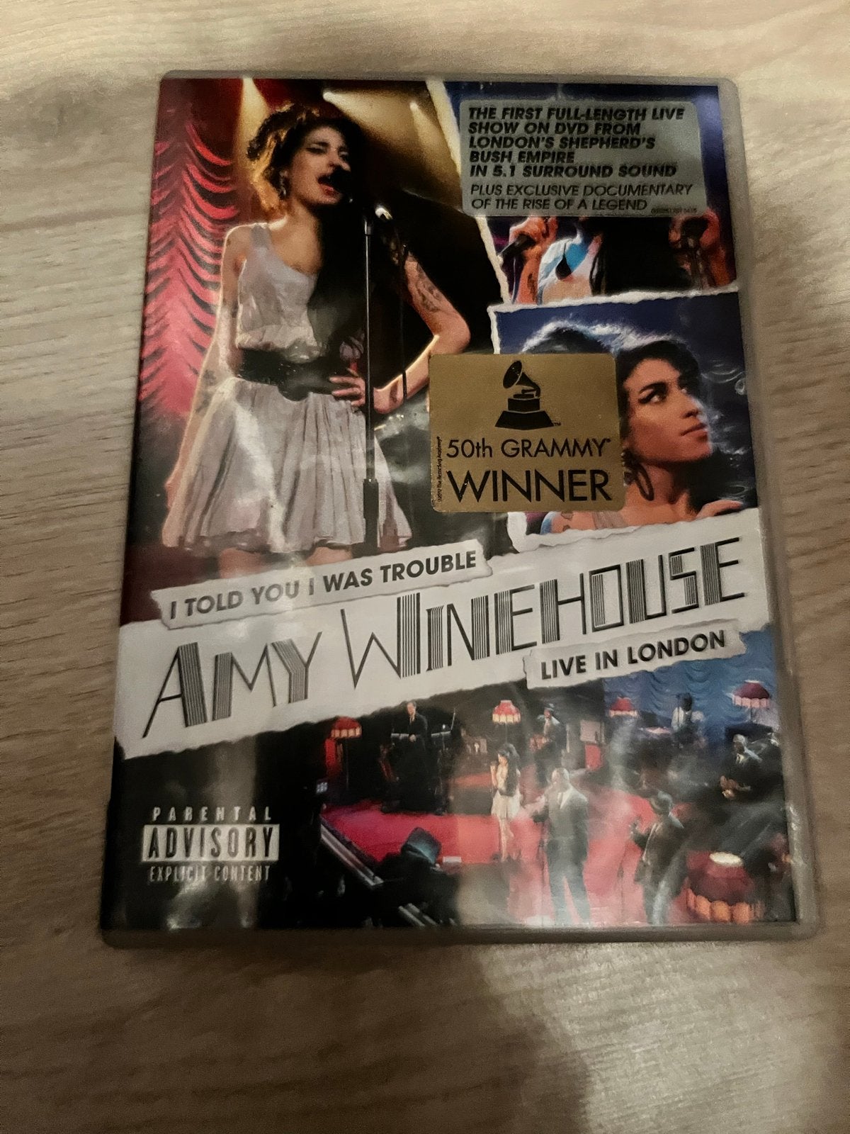Amy Winehouse - I Told You I Was Trouble Live in London DVD, Verzenden, Nederlands, Concert, Vanaf 12 jaar