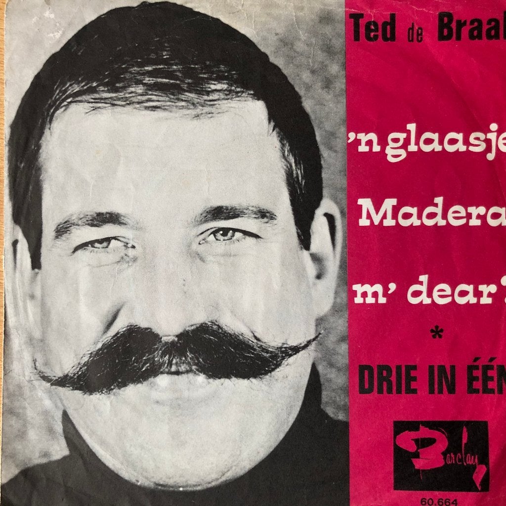 1966	Ted de Braak  	'n Glaasje Madeira My Dear, Fotohoes, 7 inch, Ophalen of Verzenden, Zo goed als nieuw