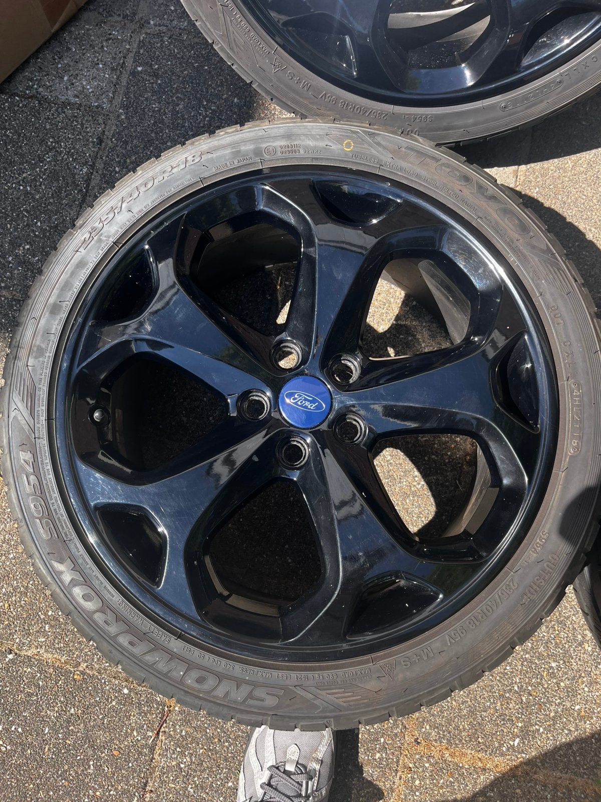 Originele Ford Focus ST-Line Y-spoke 18 inch velgen 5x108, Auto-onderdelen, Banden en Velgen, Ophalen, 18 inch, Banden en Velgen