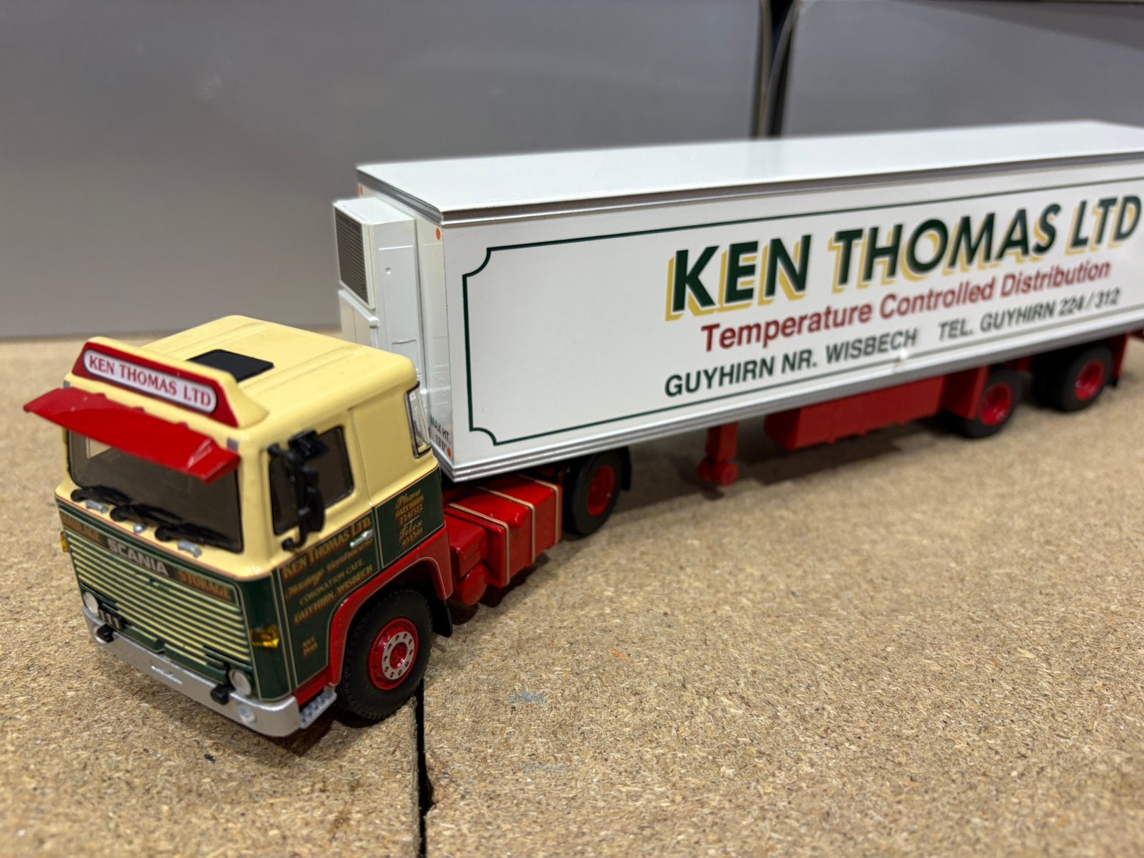 WSI SCANIA CLASSIC KEN THOMAS LTD, Ophalen of Verzenden, Nieuw, Bus of Vrachtwagen, Wsi