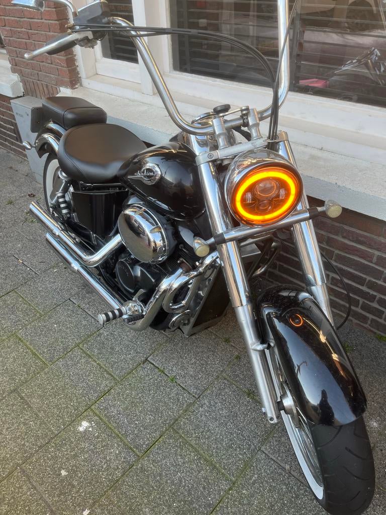 Honda Shadow C2 Custom, Motoren, 2 cilinders, Chopper, Particulier, LED Verlichting