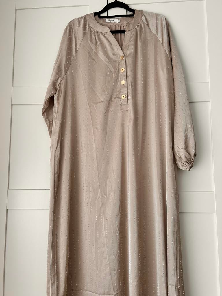 Nieuwe lange blouse jurk kaftan met glitters maat l/xl, Ophalen of Verzenden, Nieuw, Maat 46/48 (XL) of groter